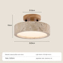 plafonnier en marbre wabi sabi pour décoration intérieure et extérieure