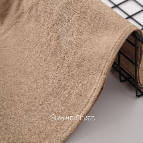 Serviette de table coton lavé style vintage rustique