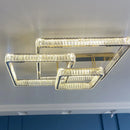 Plafonniers Led modernes à intensité variable pour salon Lustre cristal plafonnier chambre luxe plafonniers luminaires