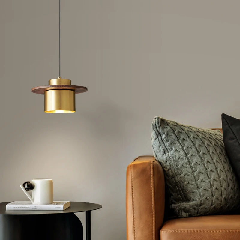suspension en cuivre design moderne pour bar et restaurant - vue 4 sur 7