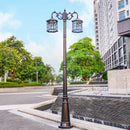 Lampadaire solaire de Style européen