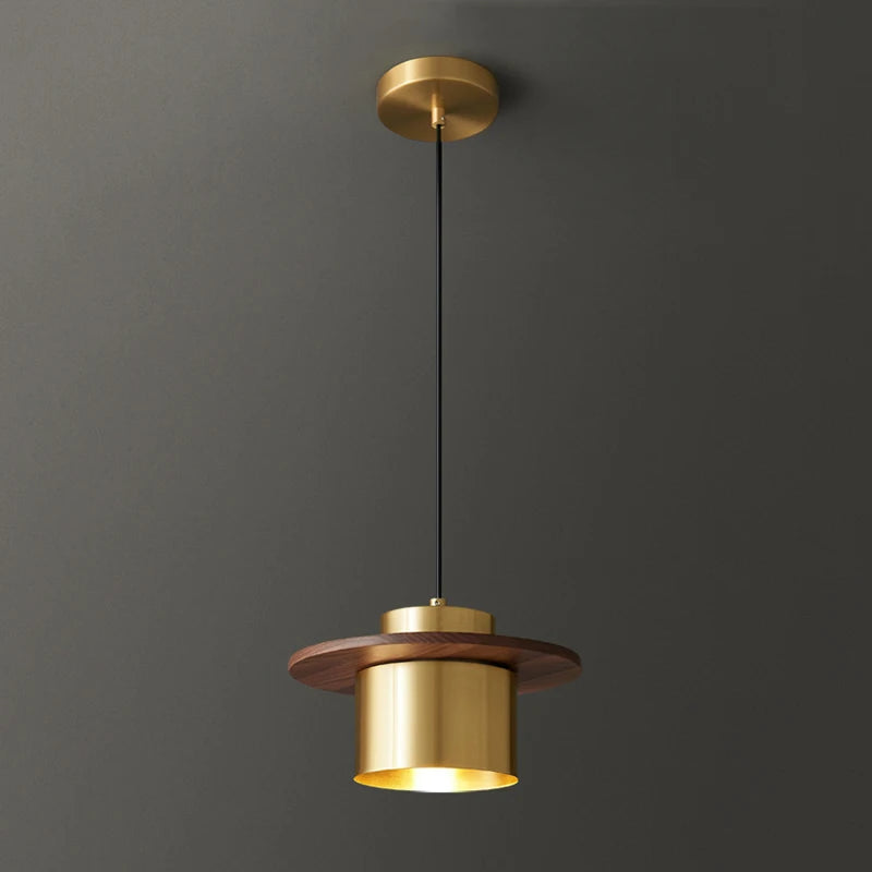 suspension en cuivre design moderne pour bar et restaurant