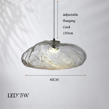 lustre en verre design nuage pour un intérieur créatif - vue 19 sur 21