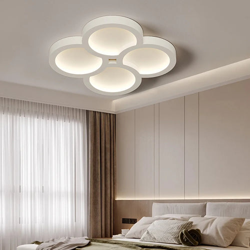 plafonnier moderne à pétales pour un éclairage décoratif intérieur - vue 5 sur 9