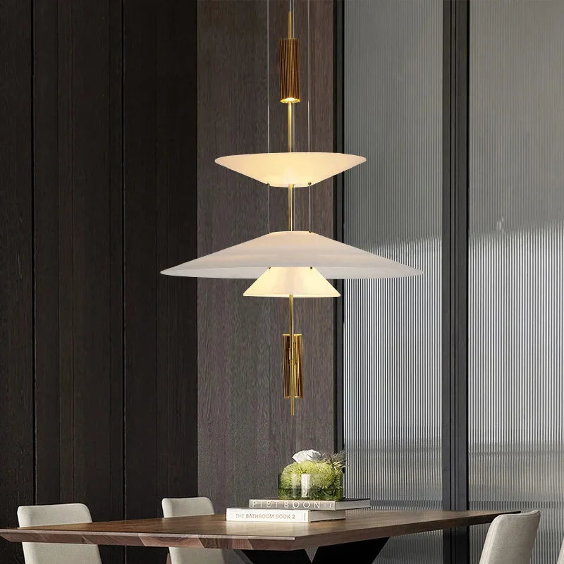 suspension led moderne design danemark ufo pour salon bar - vue 3 sur 13