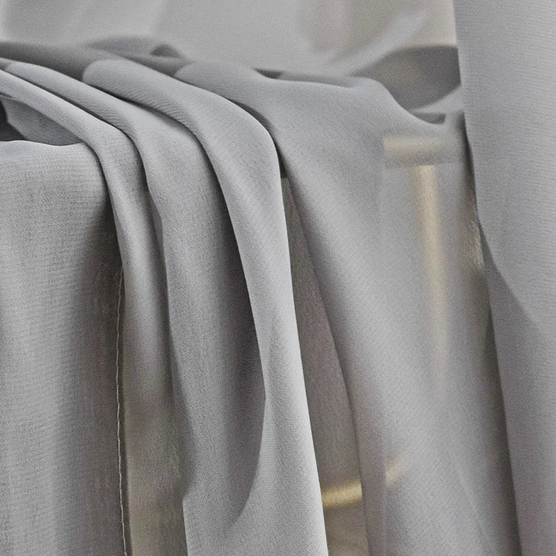Voilage moderne motif vagues pour salon chambre fenêtre - vue 9 sur 10