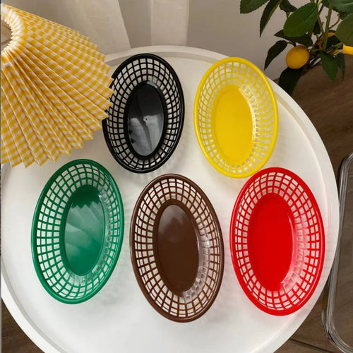 panier ovale pour nourriture accessoire de cuisine et rangement - vue 2 sur 13