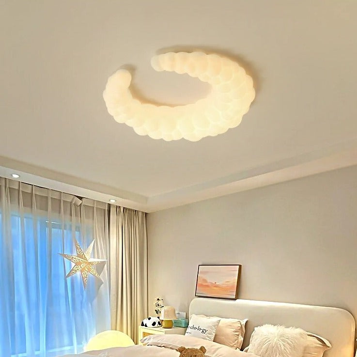 Plafonnier de style crème pour chambre à coucher - vue 7 sur 10