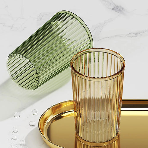 gobelet en acrylique pour brosse à dents accessoire de salle de bain élégant