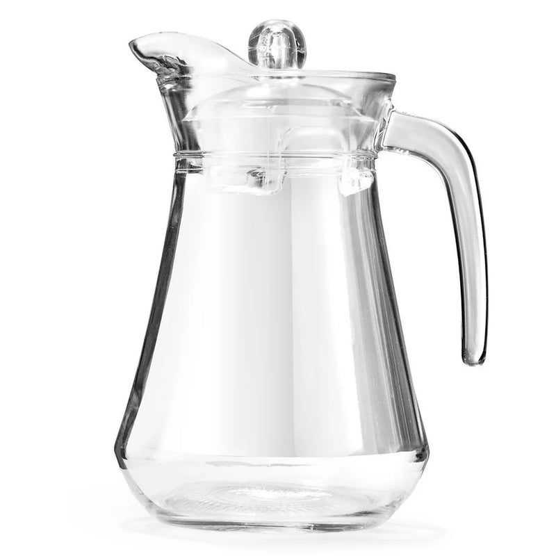 Carafe en verre 14l avec poignée et couvercle
