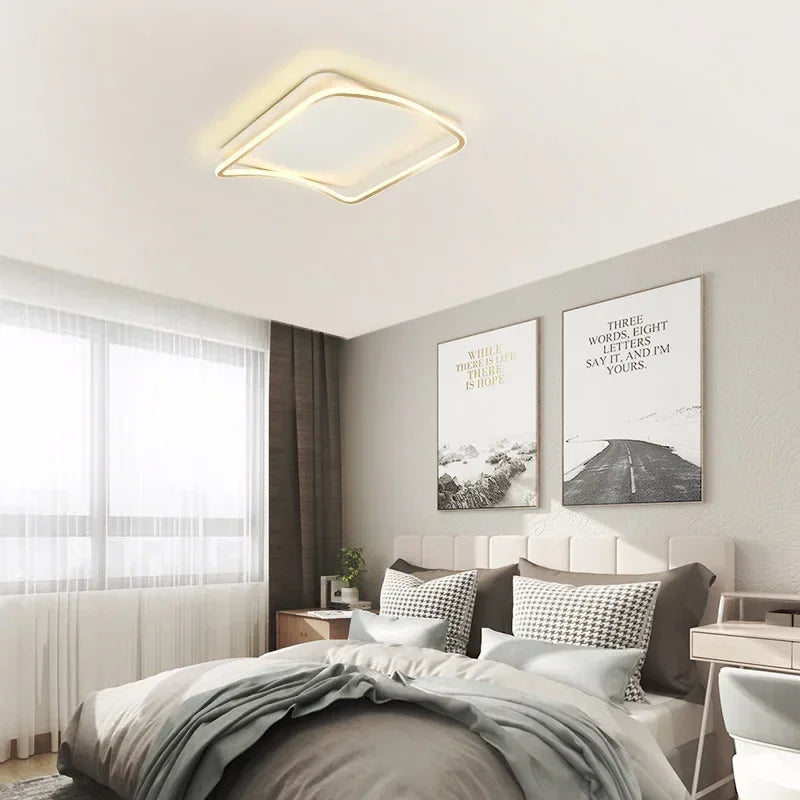 plafonnier led moderne pour décoration intérieure élégante et simple - vue 7 sur 12