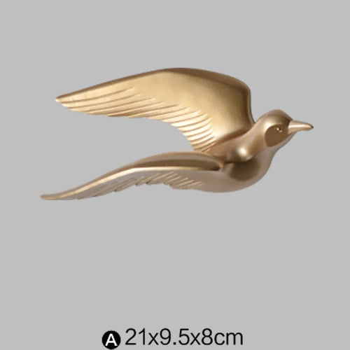 décoration murale créative mouette oiseau pour intérieur - vue 34 sur 36