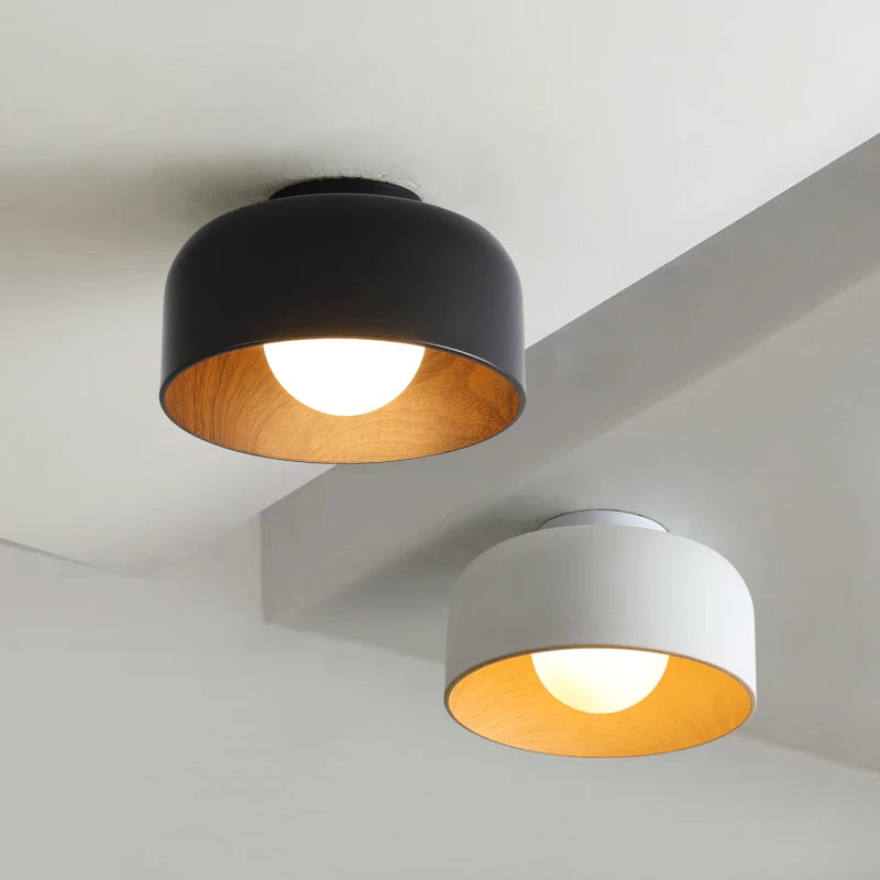 Plafonnier design abat-jour en métal pour Éclairage intérieur - vue 2 sur 8