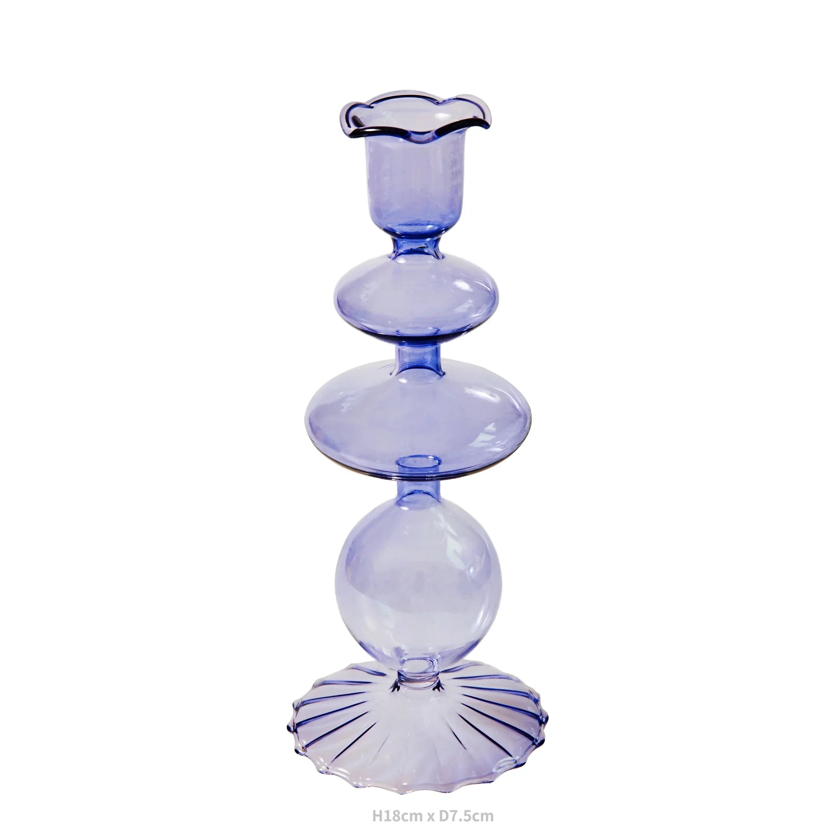 bougeoirs décoratifs en verre pour mariage et décoration intérieure - vue 28 sur 32
