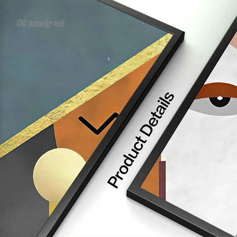 peintures abstraites modernes pour décoration artistique intérieure