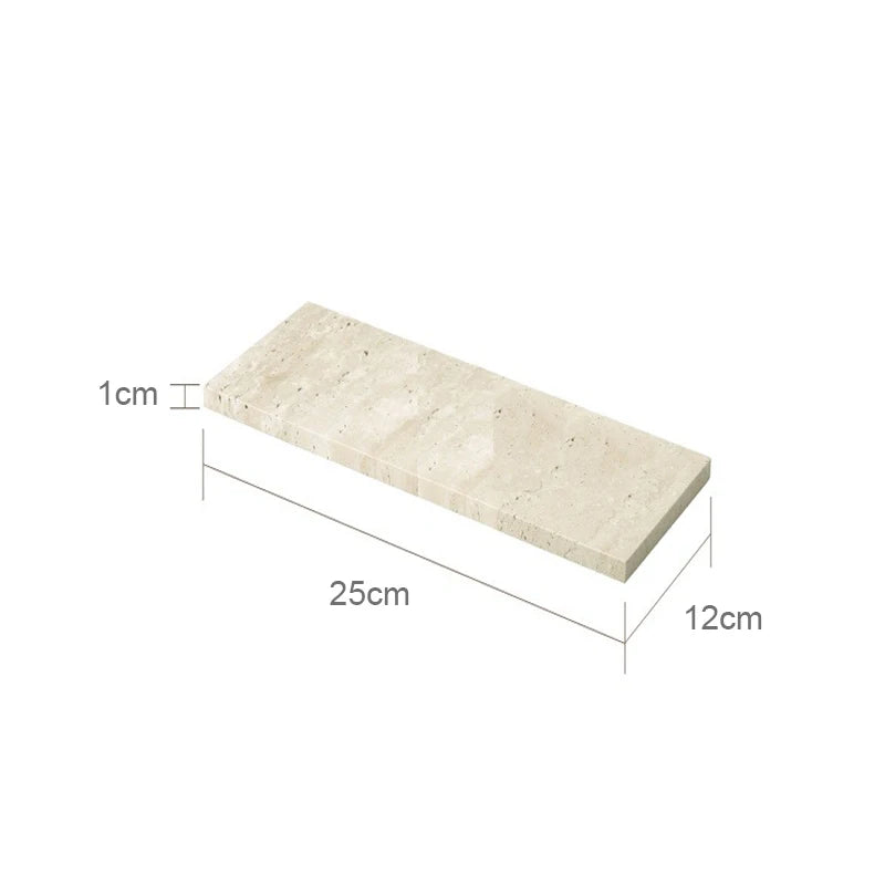 ensemble d'accessoires en marbre naturel pour salle de bain - vue 18 sur 30