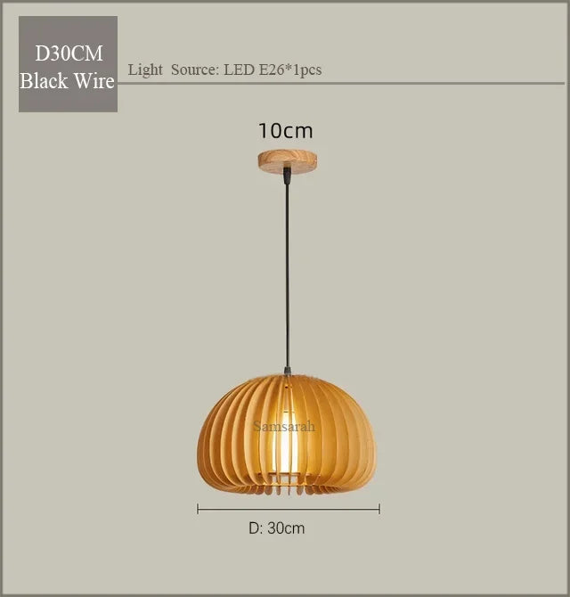 2024Modern Originality Decoration Pumpkin Lampshade Chandeliers For Dining Room Study Bedroom Chandeliers - vue 12 sur 14