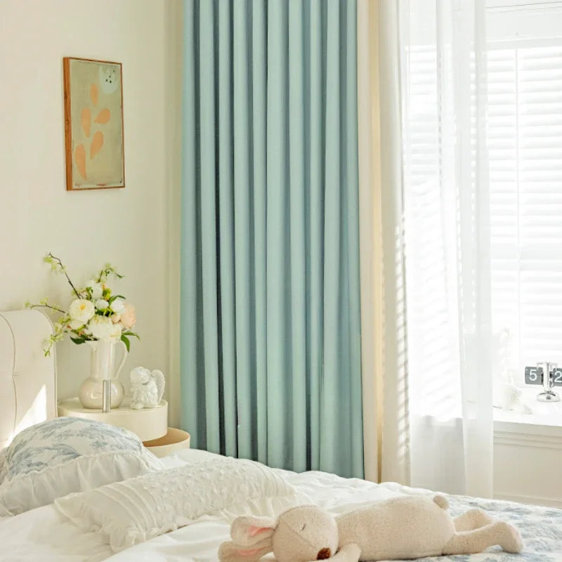 Rideau occultant moderne style ins pour salon chambre - vue 3 sur 13