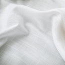 Voilage tulle imitation lin sur mesure grande hauteur