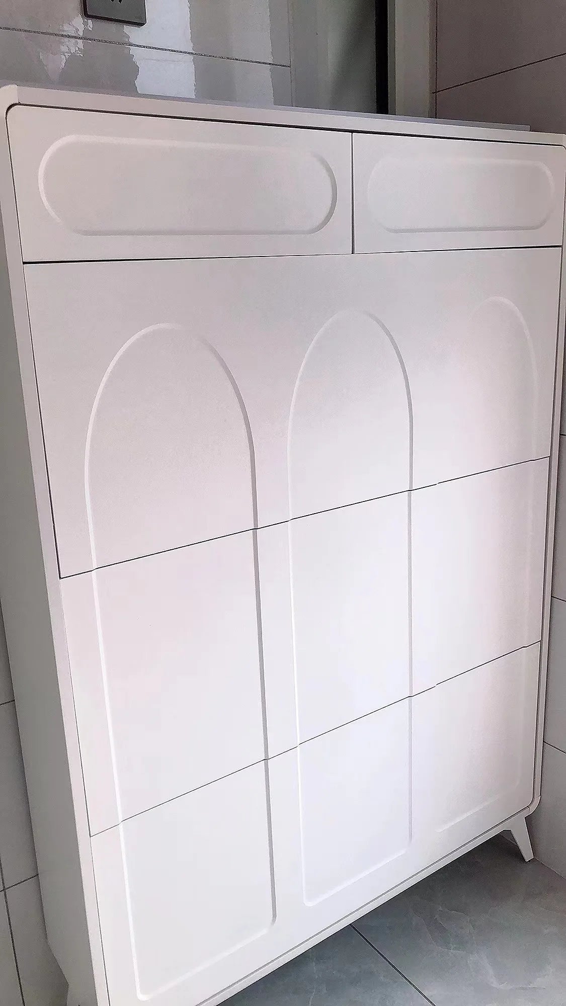 meuble à chaussures organisateur de rangement pratique pour la maison - vue 6 sur 7