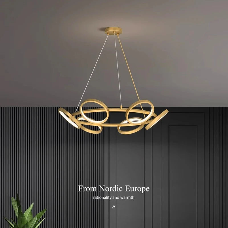 Lustre moderne pour salle à manger pour plafond du salon éclairage intérieur - vue 3 sur 11