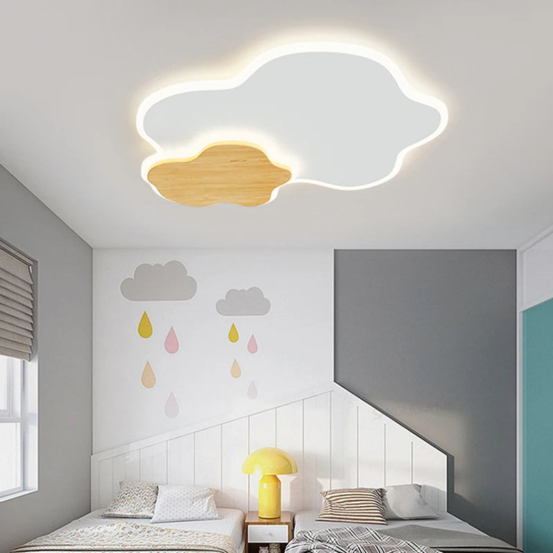 lustre moderne en bois pour ambiance minimaliste créative - vue 7 sur 10