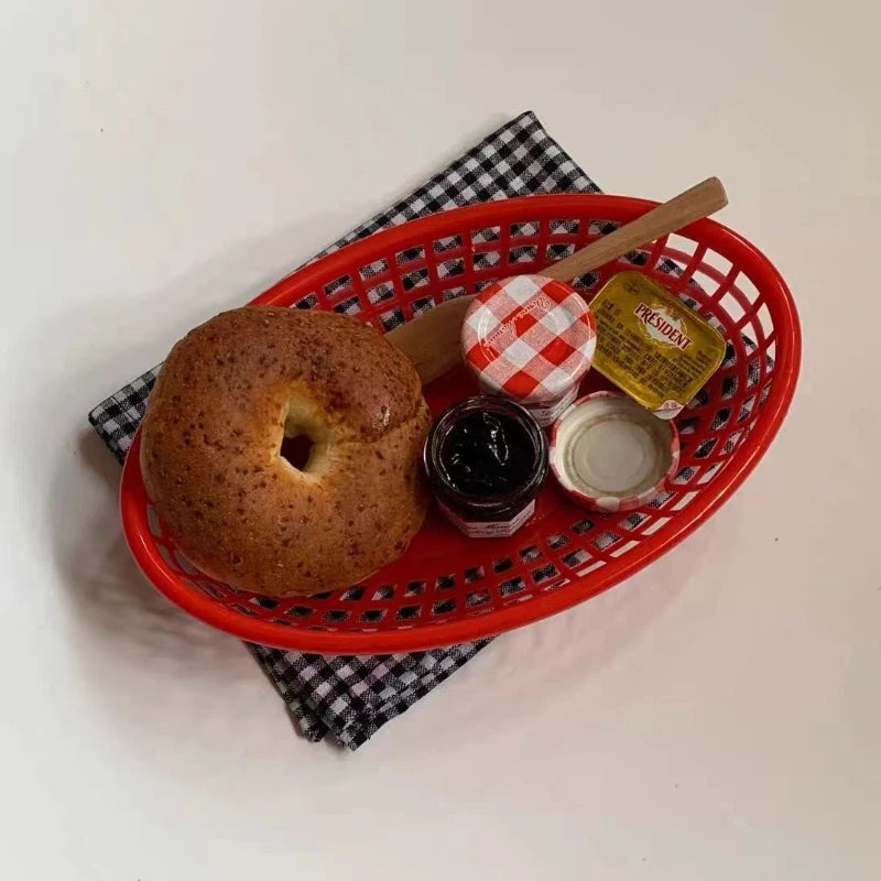 panier ovale pour nourriture accessoire de cuisine et rangement - vue 3 sur 13