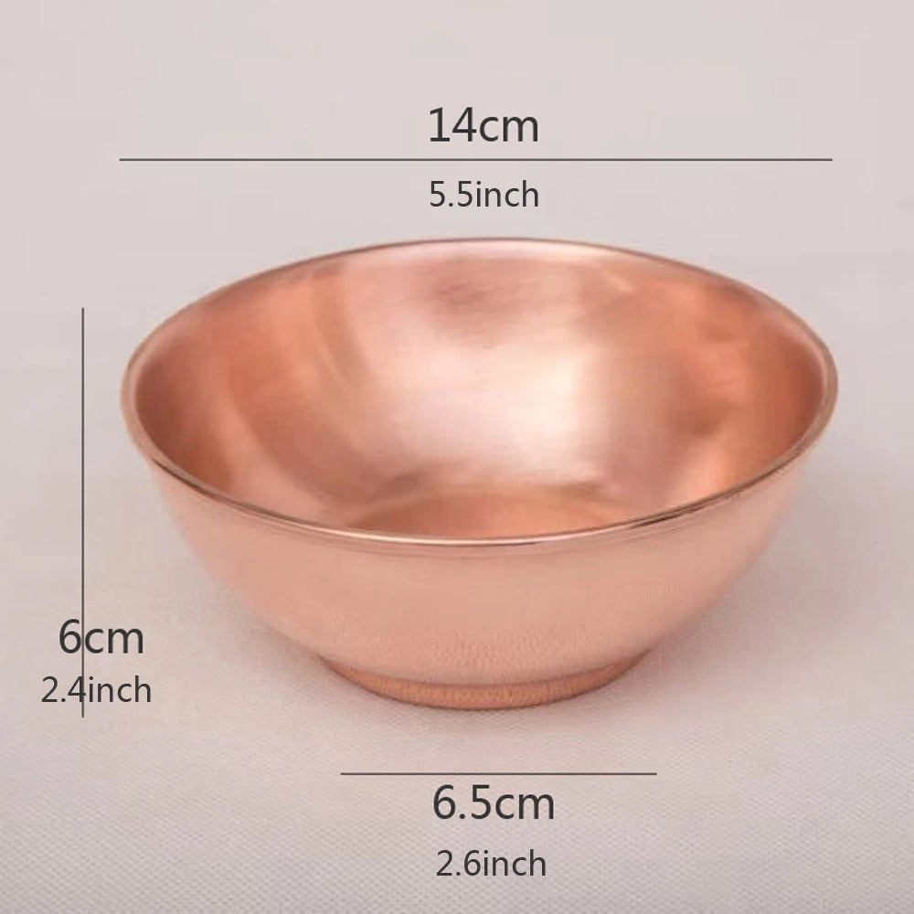 Bol à glace cuivre pur style décoratif cuisine - vue 6 sur 6