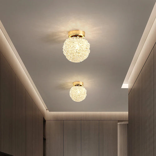 Suspension en cristal moderne G9