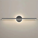 Applique murale LED suspendue au design doré