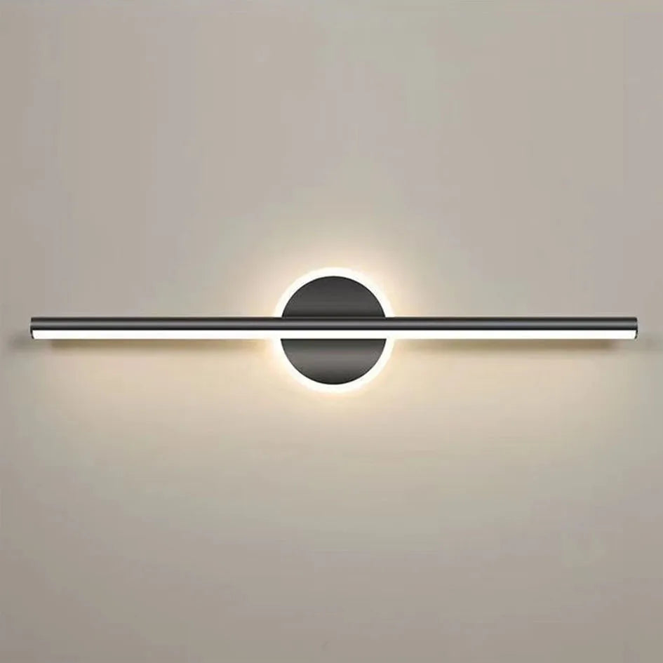 Applique murale LED suspendue au design doré - vue 2 sur 6