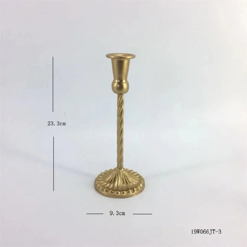 lustre en métal romantique pour décorations de mariage et dîner - vue 10 sur 29