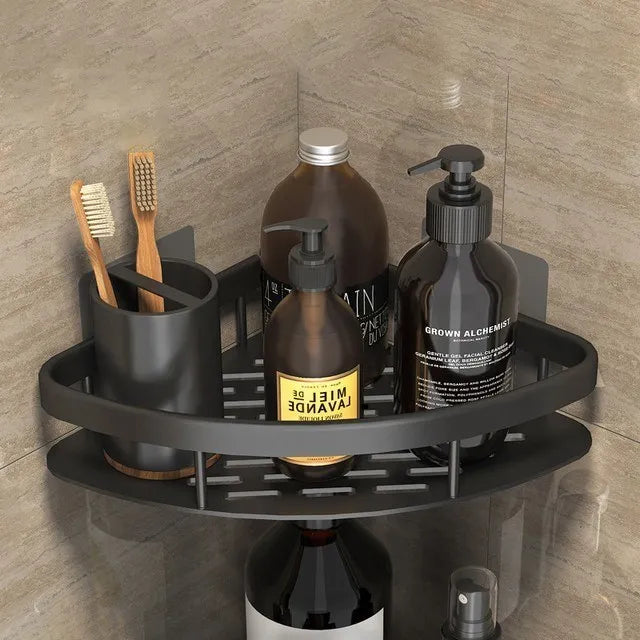 étagères murales de luxe antirouille pour accessoires de bain - vue 15 sur 17