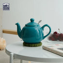 theiere farmhouse ceramique avec filtre inox style anglais