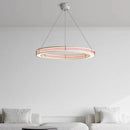 lustre art déco 	 style avec anneau et fil réglable