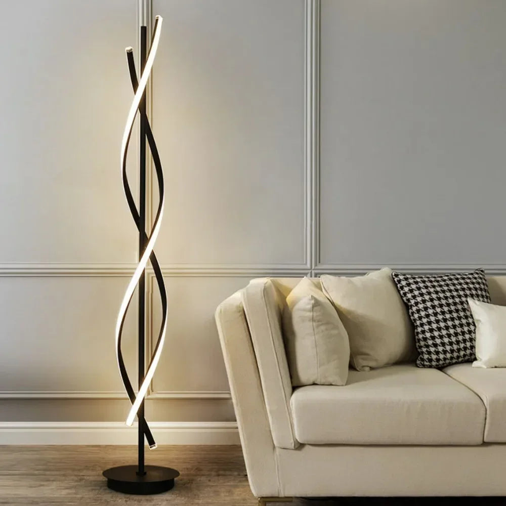lampe à lignes géométriques minimalistes pour intérieur décoratif