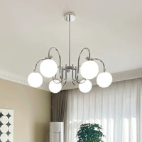 plafonnier led suspendu en forme d'arc romantique décoratif