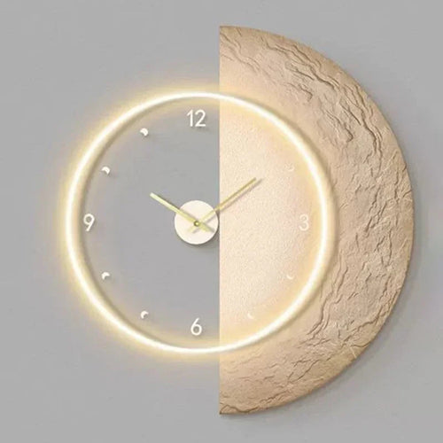 horloge murale à led design moderne pour décoration intérieure - vue 10 sur 10