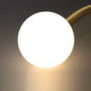 Suspension moderne led design dorée