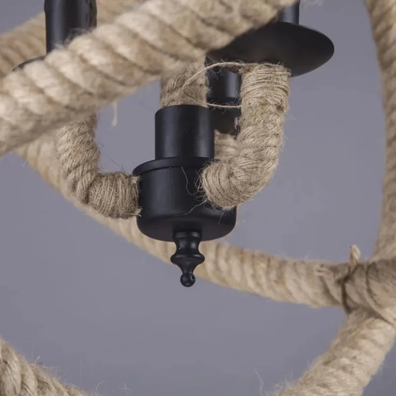 Suspension style industriel vintage - vue 8 sur 7
