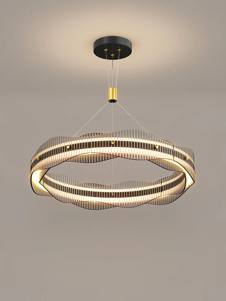 lustre moderne design pour salon et restaurant suspension - vue 7 sur 12