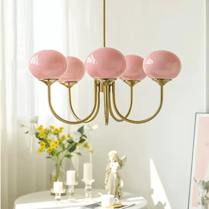 Lustre design doré nordique Simple