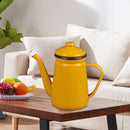 Cafetiere emaillee vintage avec poignee resistante 11l