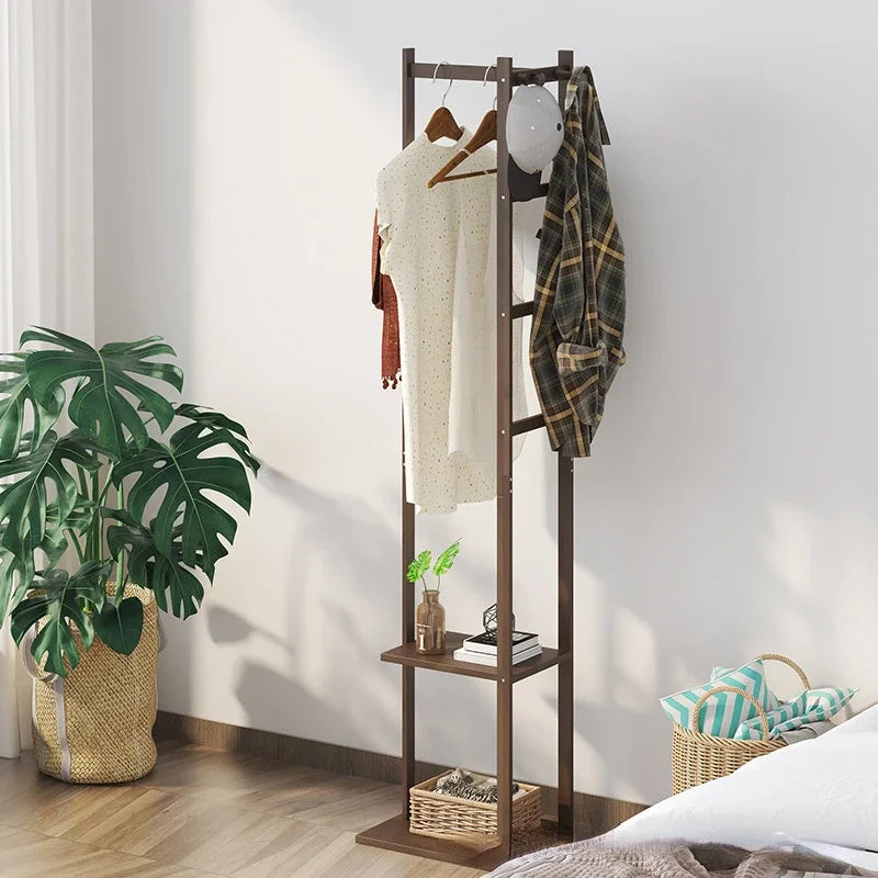 porte-manteau en bambou multifonction pour vêtements modernes - vue 4 sur 15