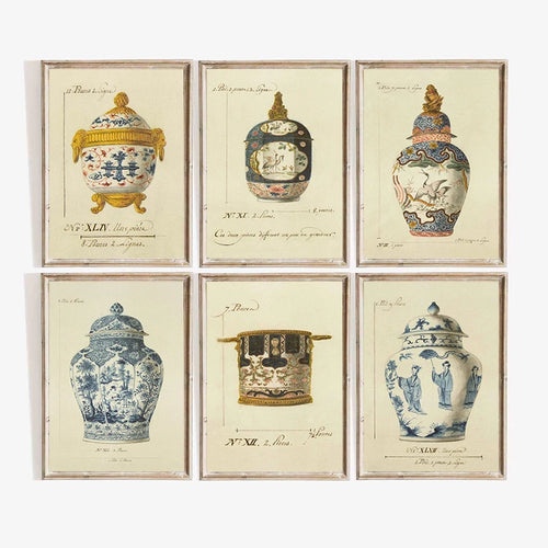 pot en porcelaine vintage art mural pour décoration cadeau