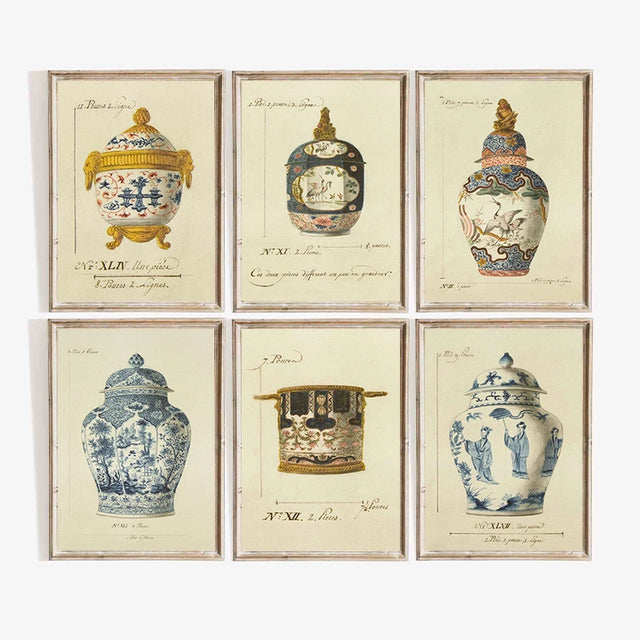 pot en porcelaine vintage pour décoration et cadeaux artistiques