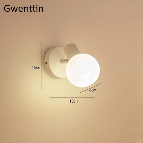 applique murale rotative moderne pour déco intérieure et éclairage - vue 10 sur 16