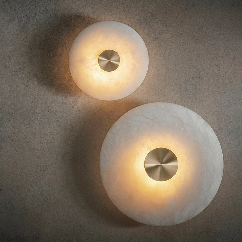 Applique murale LED ronde Art déco - vue 5 sur 6