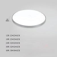 Plafonnier LED lustre de plafond moderne 48W 36W 24W plafonnier lumières pour chambre cuisine salle de bain salle à manger éclairage
