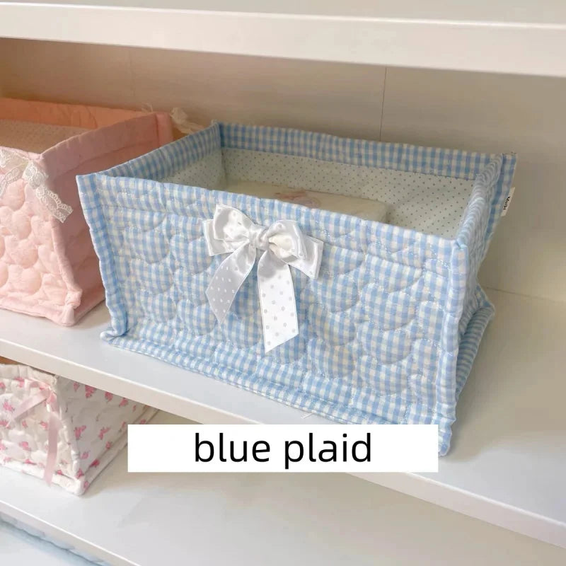 panier de rangement carré mignon pour décoration maison - vue 13 sur 13